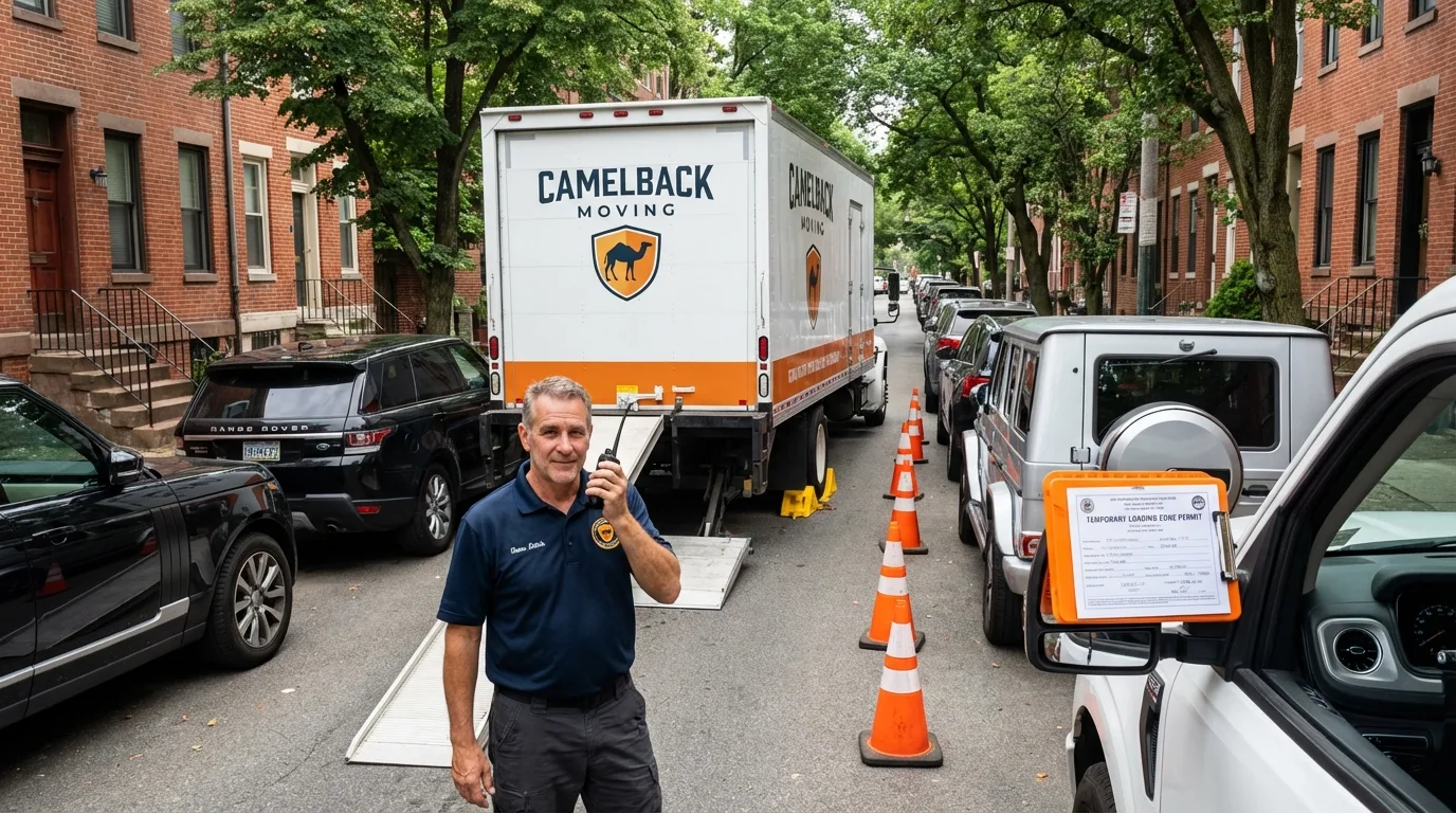 City street loading permit setup in West Milford, NJ