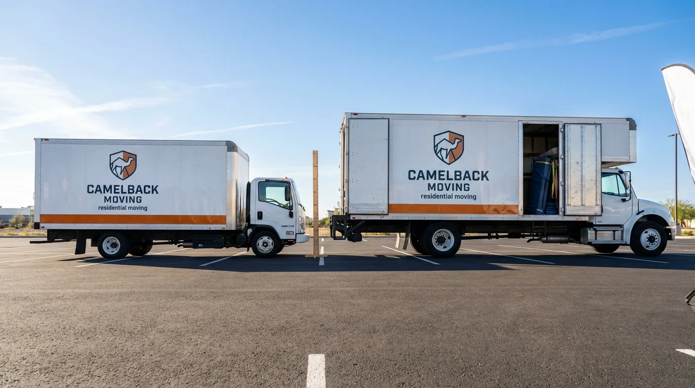 Moving truck size capacity guide in West Milford